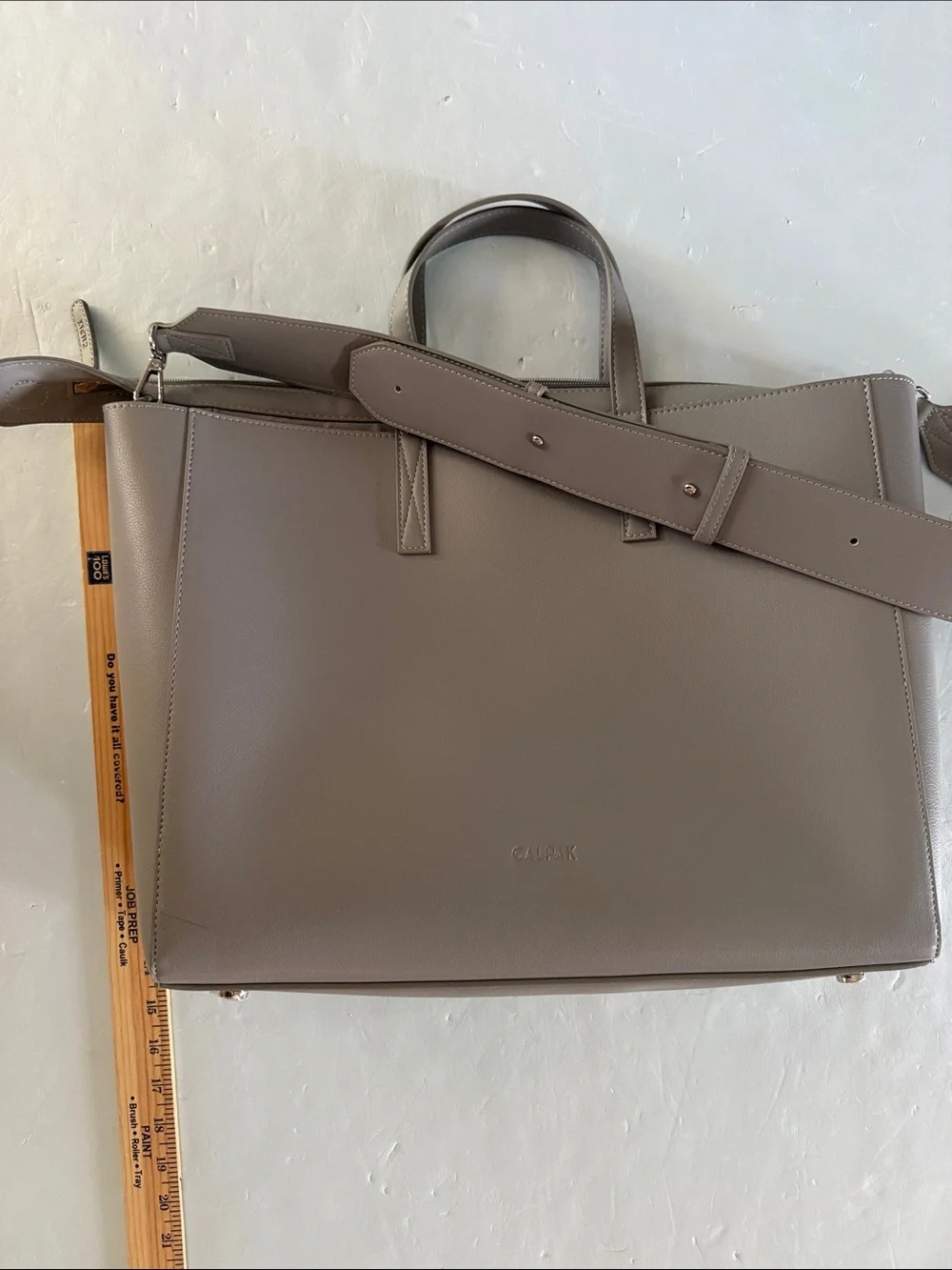 CALPAK Haven Tote Bag Purse Laptop Corporate Chic Travel Quiet Luxury Minimalist